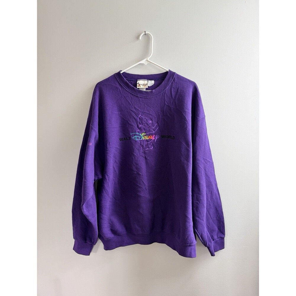 Vintage Disney Winnie the Pooh Purple Sweatshirt Adult #retro #streetwear